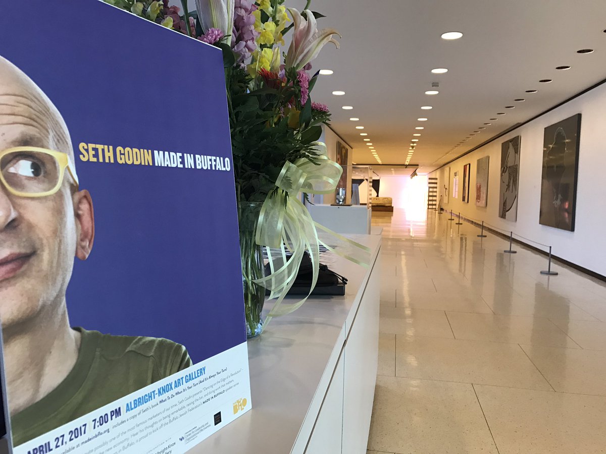 Buffalo Jewish Federation (@buffalojewish) on Twitter photo Are you ready for tonight? #madeinbuffalo #buffalo #madeinbflo #sethgodin <a href="/AlbrightKnox/">Cynthia Albright knox</a> <a href="/ThisIsSethsBlog/">Seth Godin</a> Are you ready for tonight? #madeinbuffalo #buffalo #madeinbflo #sethgodin <a href="/AlbrightKnox/">Cynthia Albright knox</a> <a href="/ThisIsSethsBlog/">Seth Godin</a>