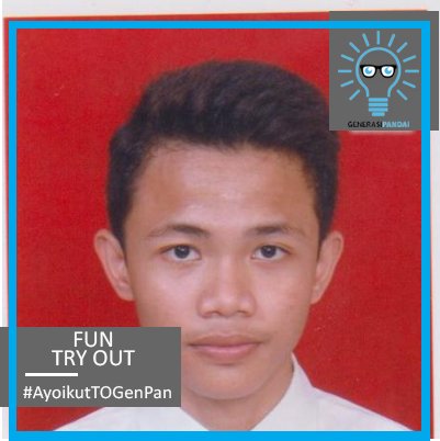 MF_Neutron's tweet photo. @generasipandai   siap !
#AyoIkutTOGenPan https://t.co/Oyd29ifcuD