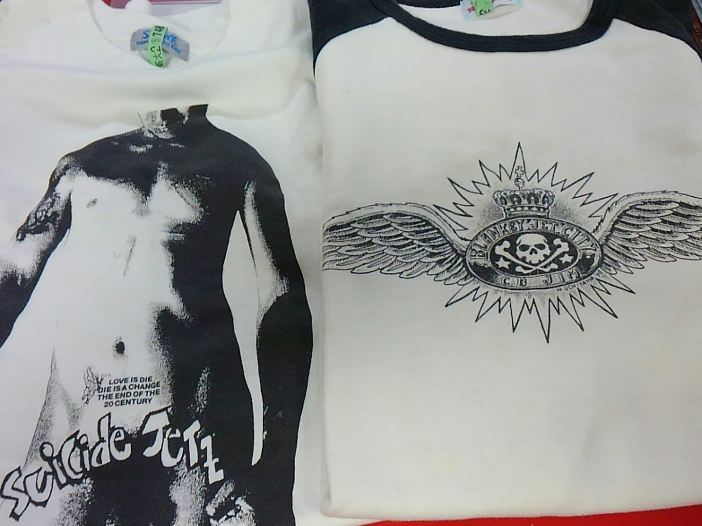 GAVIAL 中村達也Tシャツ白　 Lサイズ　ブランキージェットシティ 完全数量限定】BLANKEY JET CITY 中村達也 フォト Tシャツ