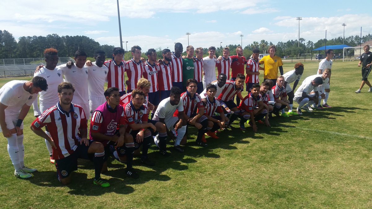 ChivasFlorida's tweet photo. Many thanks to @JaxArmadaFC , Technical Director Nathan Walter and Head Coach Mark Lowry for the opportunity https://t.co/z1ZPJsUVmO