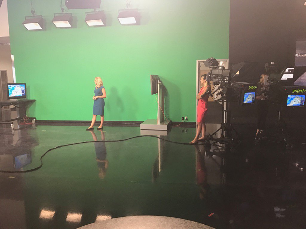 Getting ready to go live in the studio for my last story on air with Cronkite News before graduation! Live at 5pm