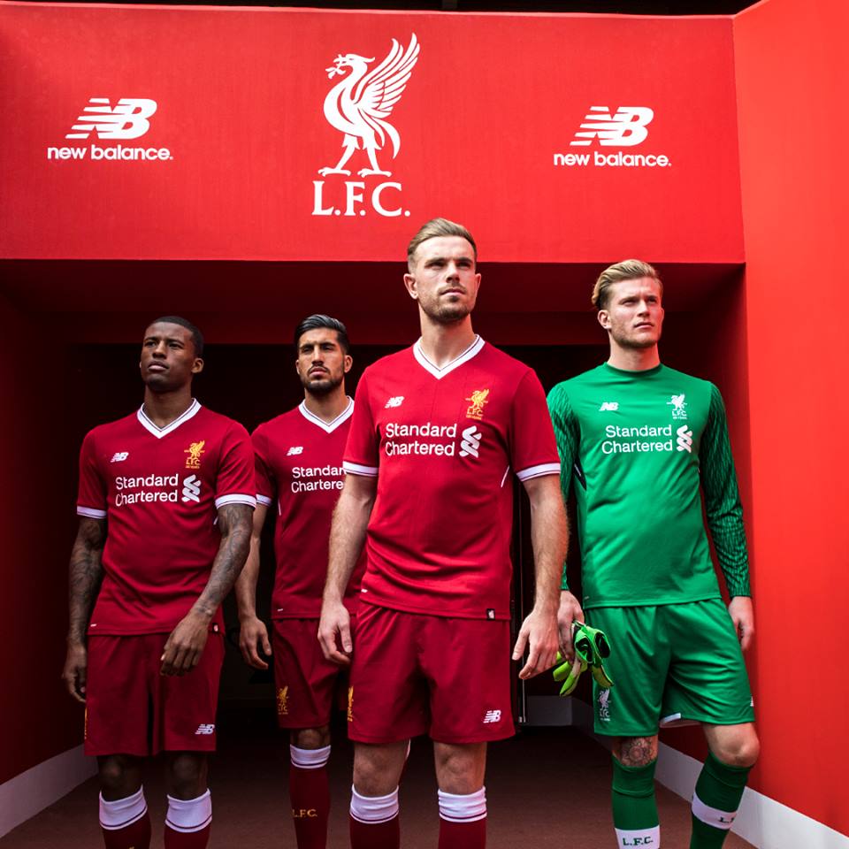 Liverpool 125th anniversary kit hotsell