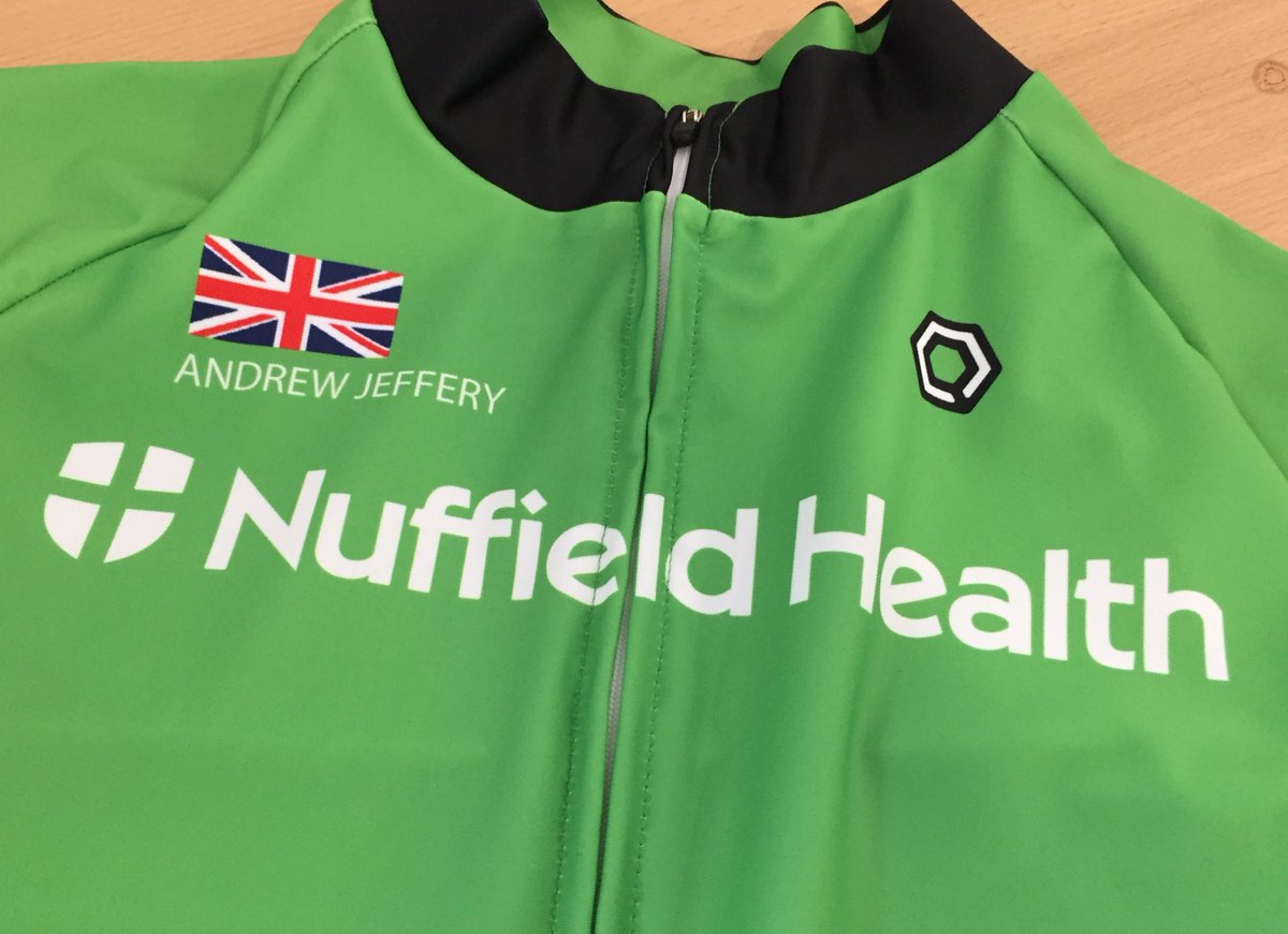 QSW_Sports's tweet photo. Any racing at @derbyvelodrome will see this @NuffieldHealth #SkinSuit in the coming weeks. Fully #Custom and a one-off! #CustomKitYourself https://t.co/DrfEkUB5gZ