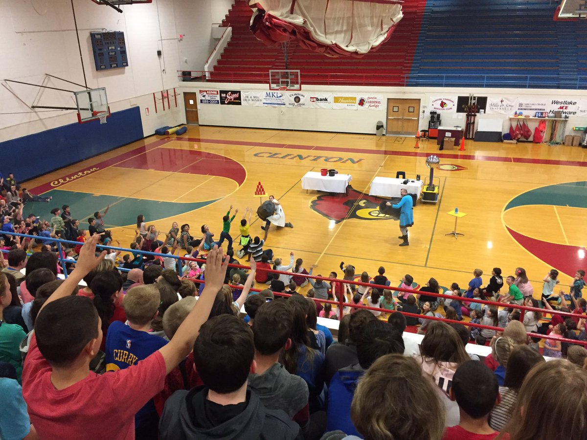 6thScienceCMS's tweet photo. The Extreme Science Assembly was a hit with CMS and CIS students. We watched experiments with fire, electricity and gas. 🤓🔥💡💨👍@CMSCardinals https://t.co/qYUTliYw7f