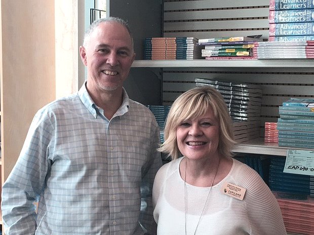Tantalusrange's tweet photo. TY! Mr. Brian Ball @CapU Bookstore helping to open the door to my success as a @DressforSuccessVan client on my way to #IMPACT360 #iluvcapu https://t.co/Dg1bnCCJX7