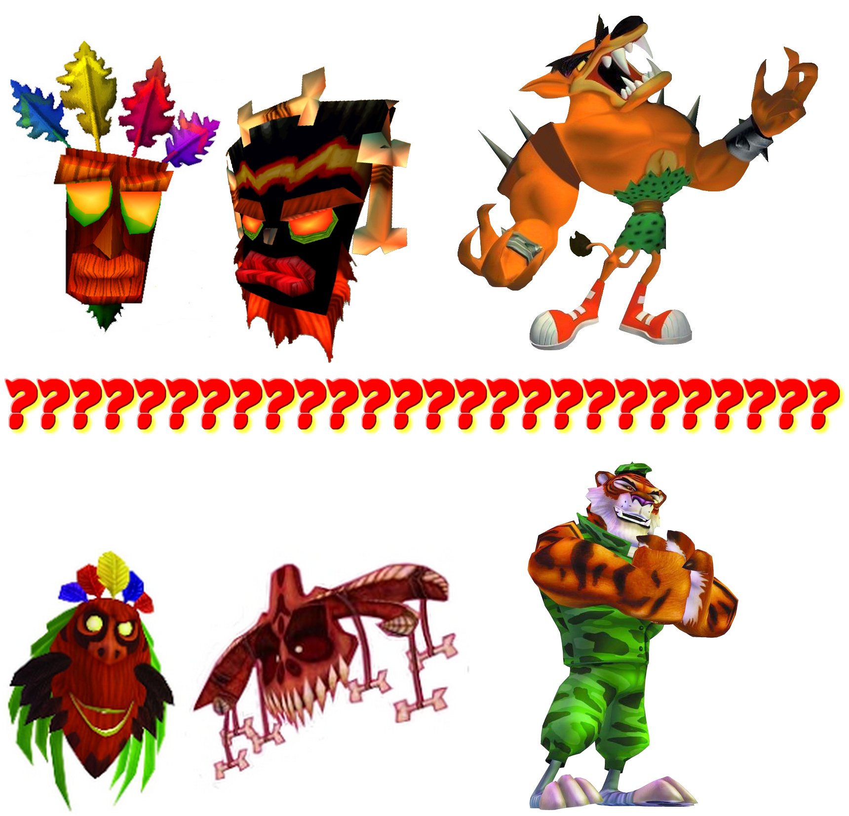 Aku Aku and Uka Uka  Crash Bandicoot N. Sane Trilogy 