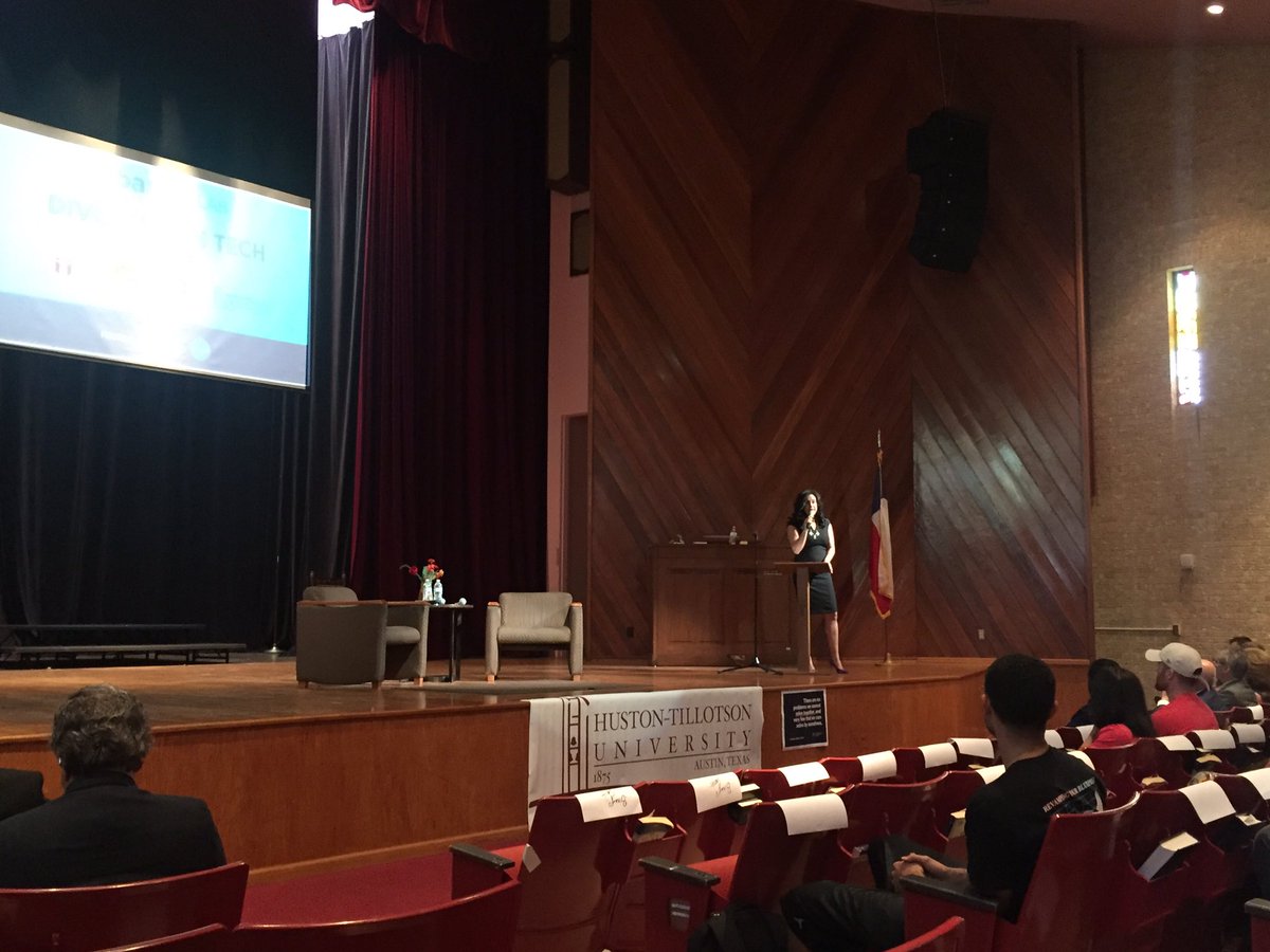 @ncofield Founder/CEO of <a href="/UrbanCoLabATX/">Urban Co-Lab</a> presenting #DiversityinTech at <a href="/HustonTillotson/">Huston-Tillotson</a>