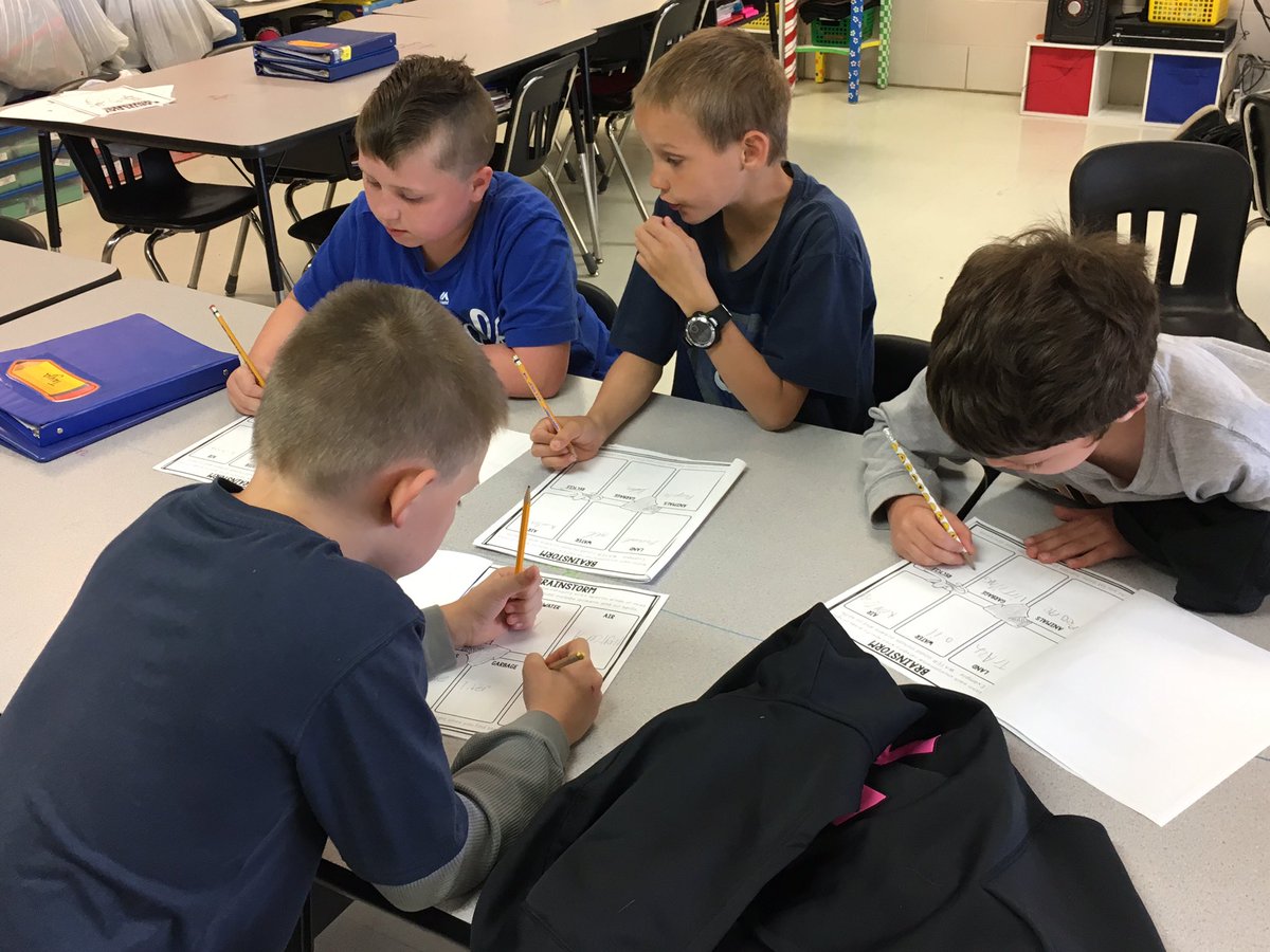 sed3775's tweet photo. Lake 3rd grade is working in teams to brainstorm, create, and present ways to solve our Earth's problems ! #SJSDproud https://t.co/UclS48W8F2