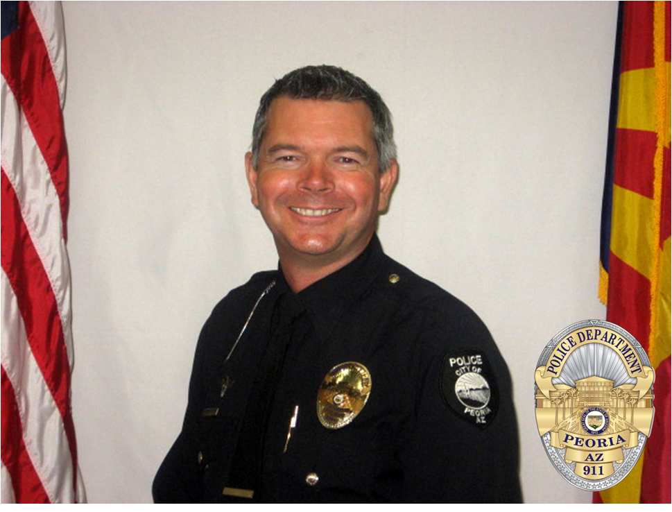 PeoriaPoliceAZ's tweet photo. Detective Robert Webber retired today after 20 years of outstanding service to @PeoriaAzPS &amp; citizens of Peoria, #ThankYou #peoriapoliceaz https://t.co/5aBqWjhYPh