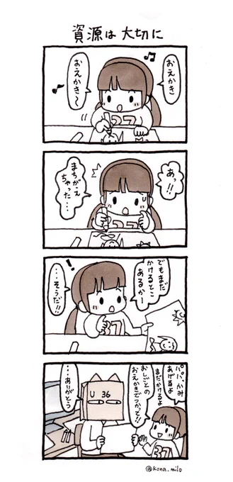 娘ちゃんは、僕の仕事をちゃんと理解してくれている。
#ミロとサナ 