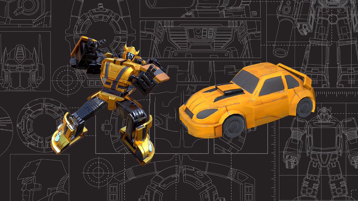 TransformersCW's tweet image. #Bumblebee 2017 Model.