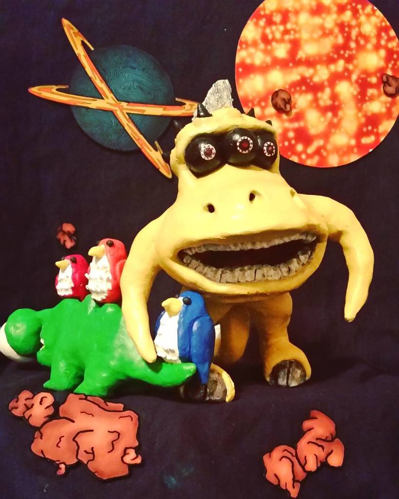 MscreationNtion's tweet photo. Oh noes! What's that krug going to do to these eaps! Eaps are krug's favorite treats because they taste so sweet! #somanyasteroids #asteroi… https://t.co/l3xB4OObA5