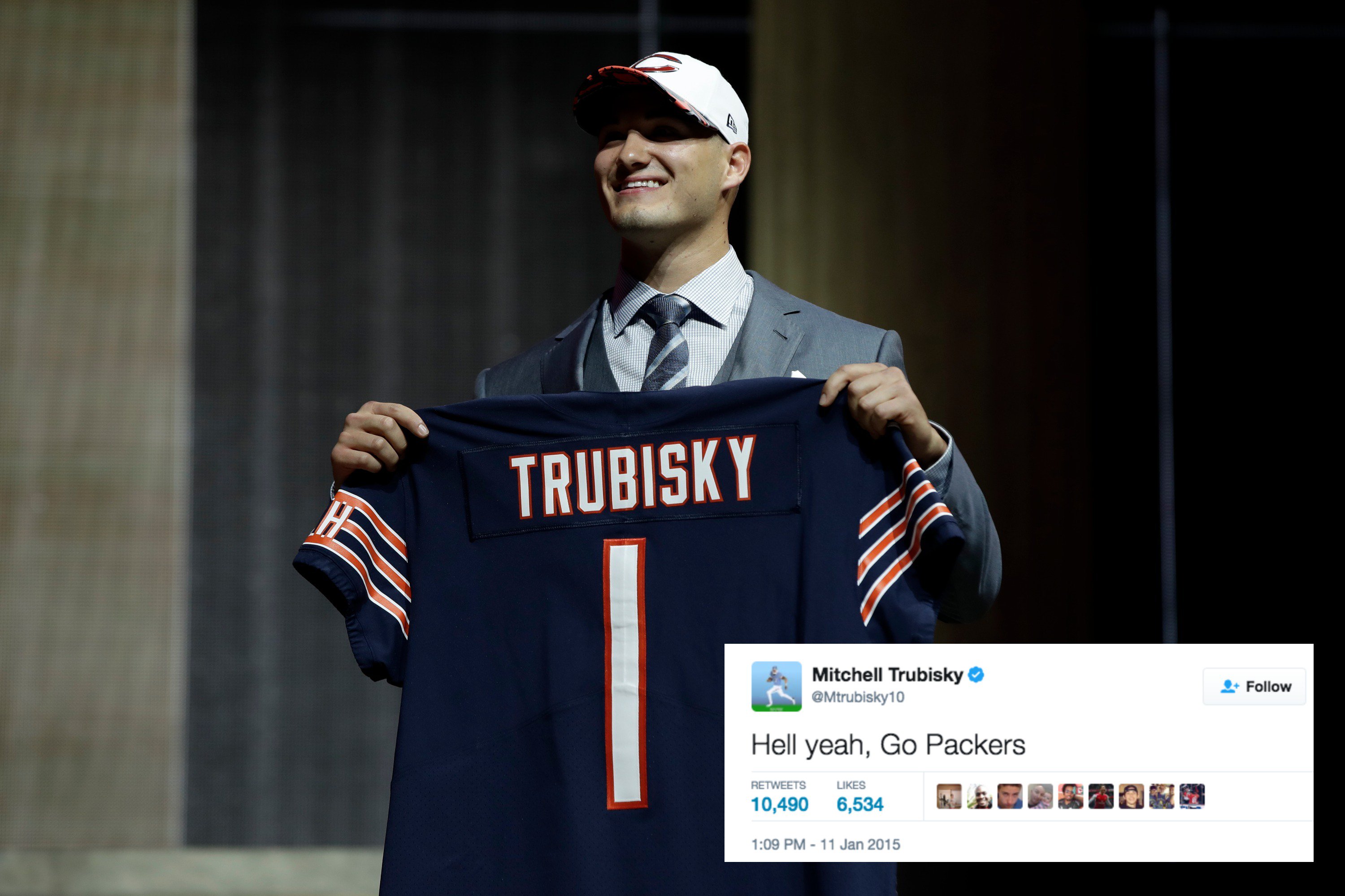 Mitch trubisky draft online