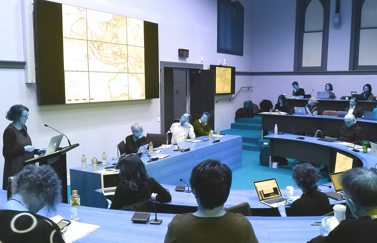 MutinyMedia's tweet image. Tanya Notley presents on The politics of data storage in Singapore at The Social Life of Data Symposium. #data #rmit #derc (Altered image)