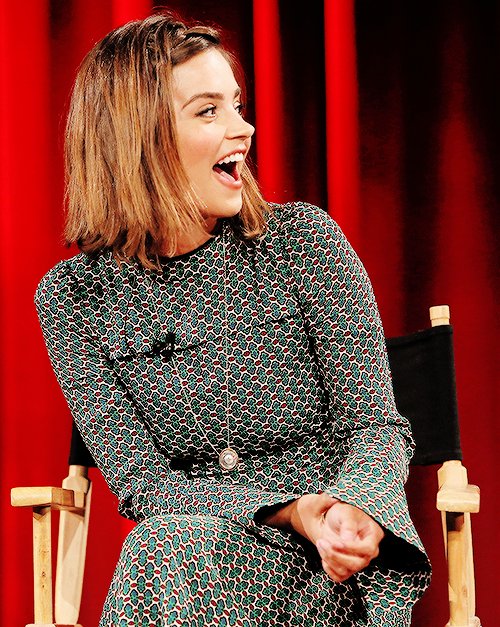  Happy birthday to the lovely and talented Jenna Coleman! 