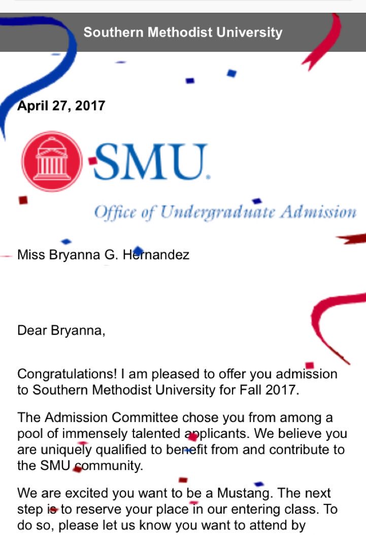 bree_gabrielle3's tweet image. I'M GONNA BE A MUSTANG!!🔴🔵SMU '21