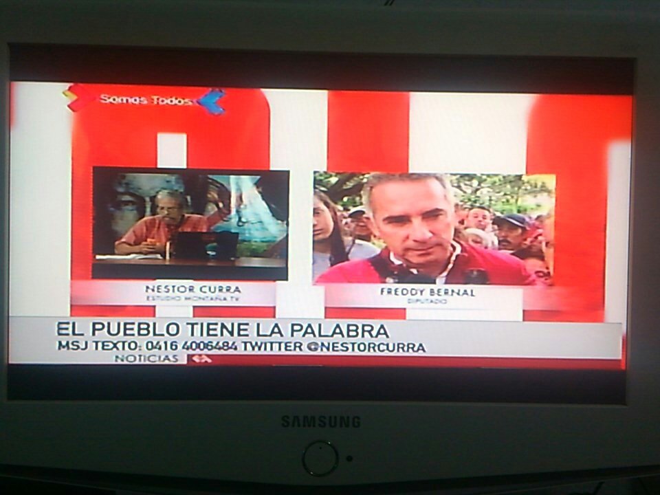 #AHORA <a href="/FreddyBernal/">Freddy Bernal</a> en contacto telefónico EN VIVO para todo el #Tachira .<a href="/VielmaEsTachira/">JGVM</a> .<a href="/NicolasMaduro/">Nicolás Maduro</a>