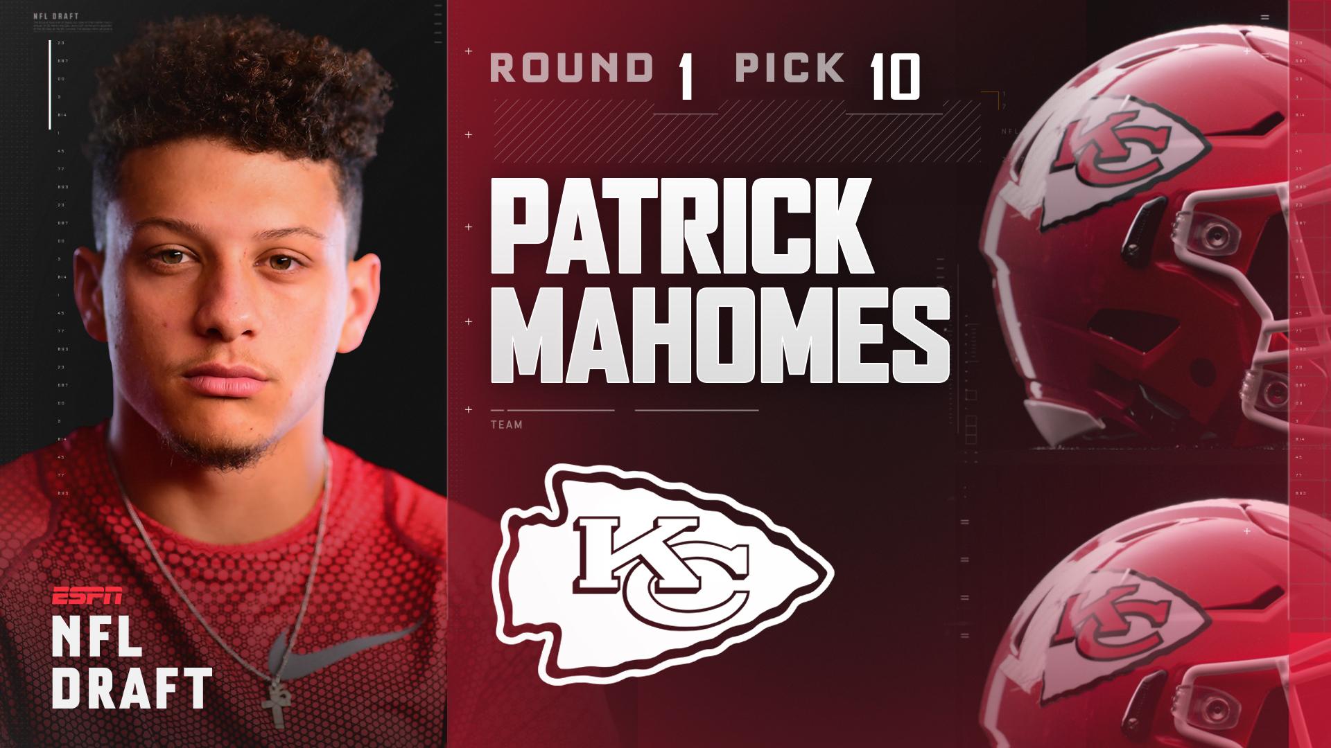 patrick mahomes 2017 draft