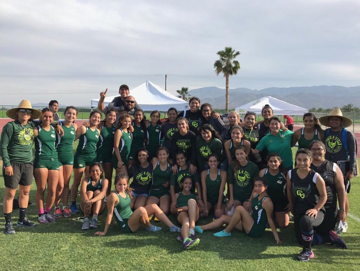 Girls Track Team ended their season UNDEFEATED for the first time since 1980!🏃🏻‍♀️ Good job Lady Arabs!💚💛