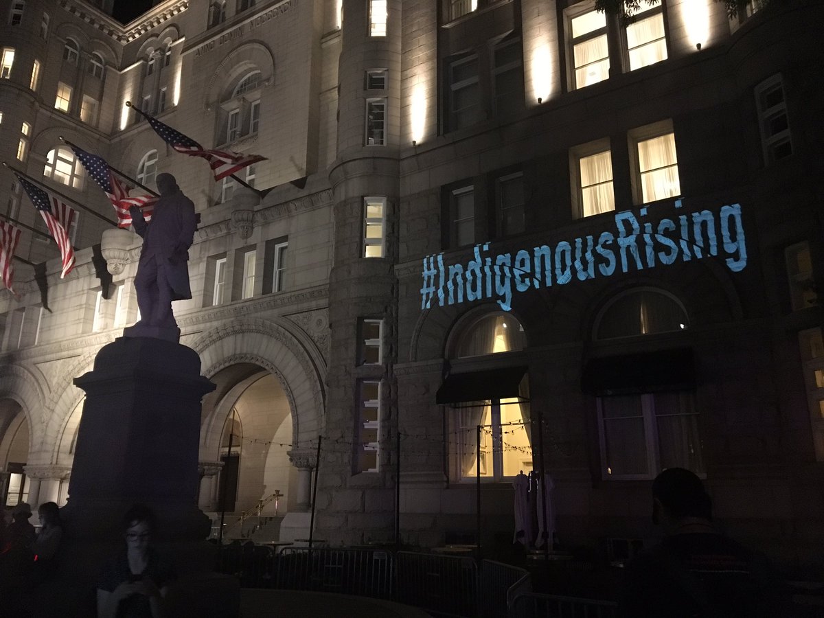 This movement is here to stay. Shut down all the black snakes. #IndigenousRising #NoDAPL