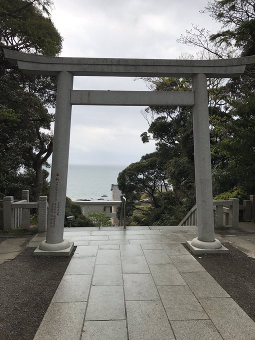 大洗に来ましたわー!この絵馬を!こうですわー!!! 