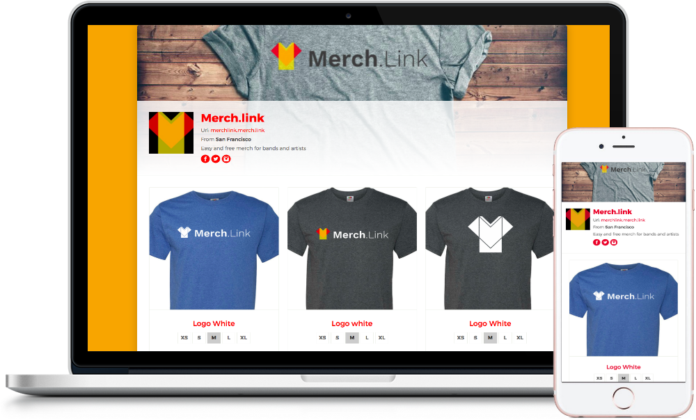 Come check out what your <a href="/merchlink/">MerchLink</a> store could look like on both desktop and mobile!

merchlink.merch.link