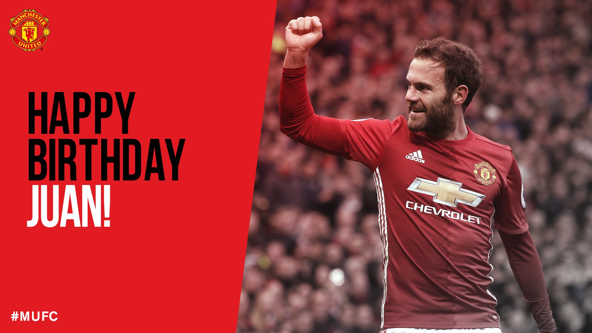 Happy birthday! Juan mata 
