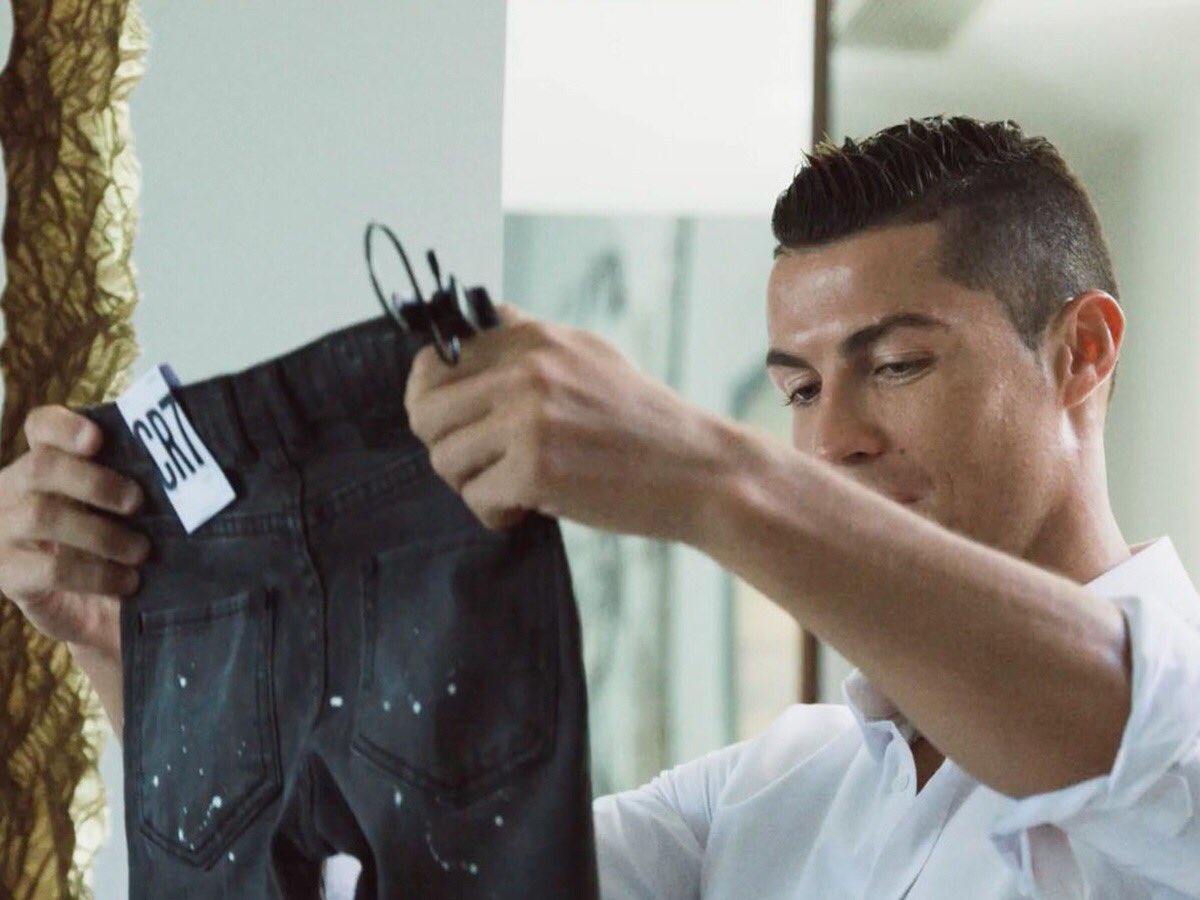 hnchr_'s tweet photo. Feeling the love from around the world on CR7 Denim. It means a lot! Remember to... https://t.co/ya0UcC5wES by #Cristiano via @c0nvey https://t.co/I2c7pyocen