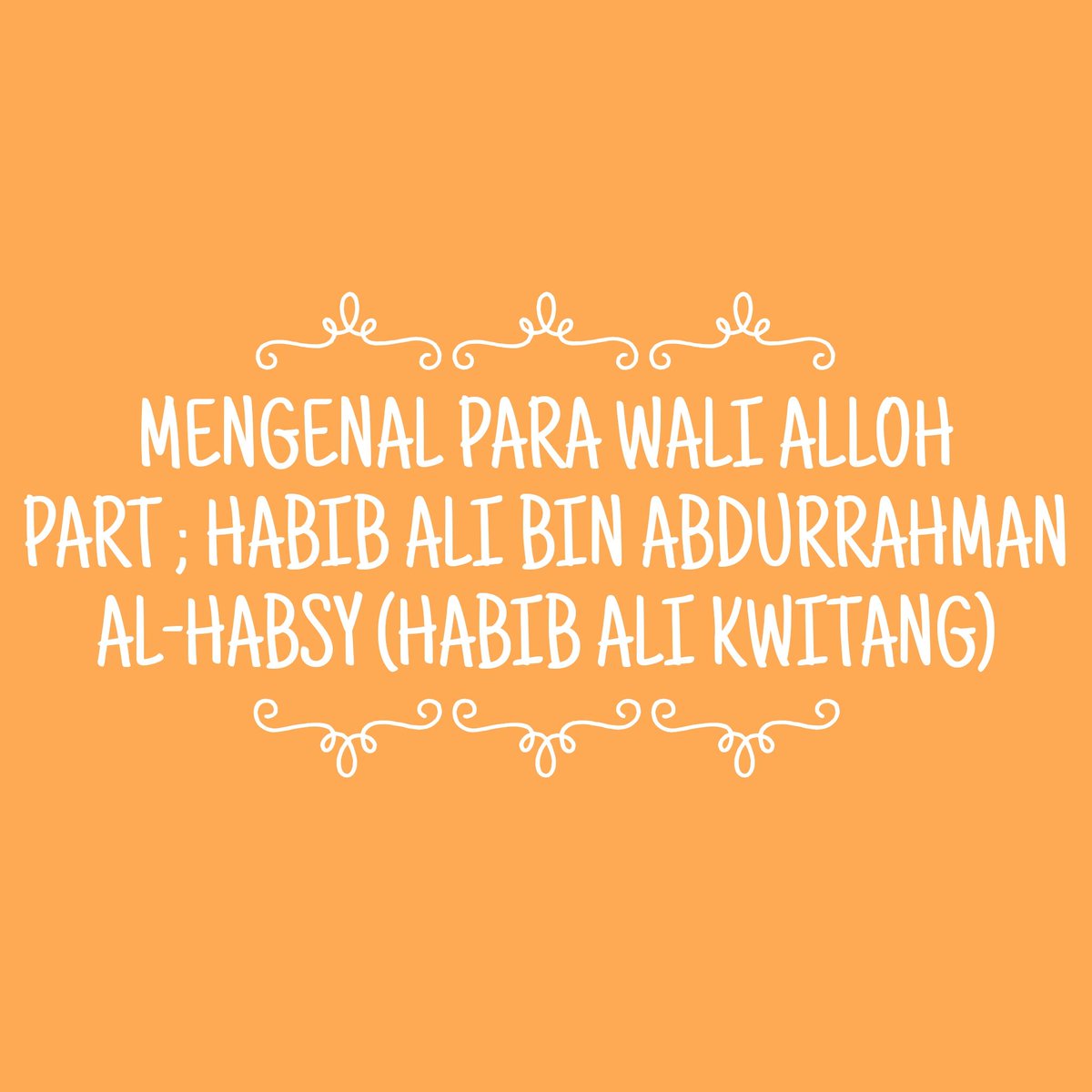 PemudaMNM's tweet photo. Mengenal Para wali alloh. Part ; Habib Ali bin Abdurrahman Alhabsyi (Shohibul Kwitang) https://t.co/gFtm0F3uRw