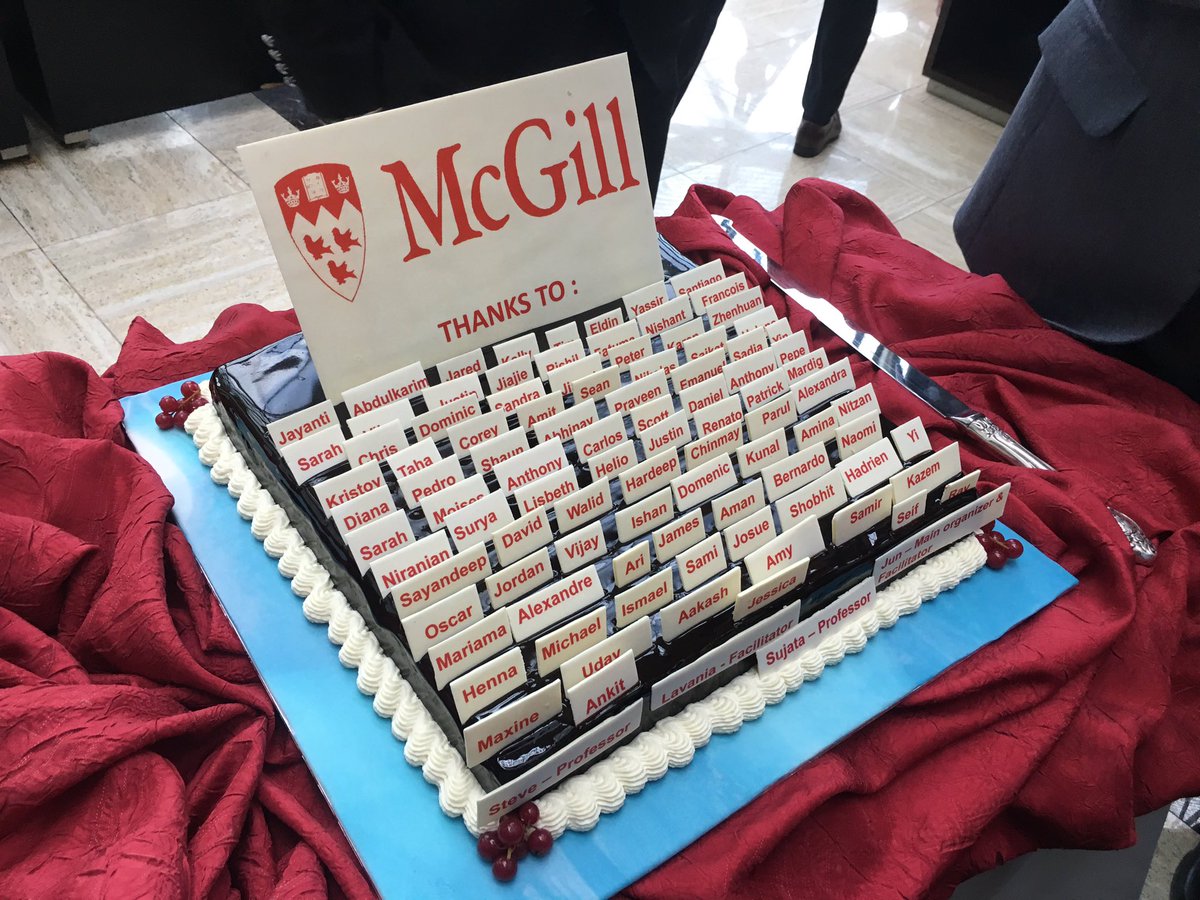 menziesd's tweet photo. Final day for @DesautelsMcGill MBA Singapore trip - amazing learning and reflection on international business, finishing with unique cake! https://t.co/diSniHyHaR