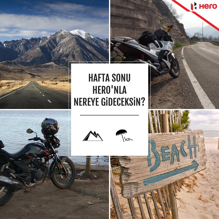 HeroMotorTR's tweet photo. Hafta sonu Hero'nla nereye gideceksin? https://t.co/RM7lb4KyVi