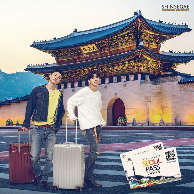 [FB] Shinsegae Dury Free Japan posted a pic of Yunhyeong and B.I