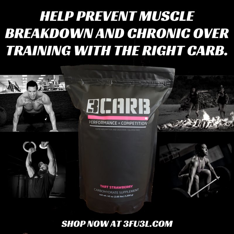 3FU3L's tweet photo. The right carb. #3CARB #WOD #run #weightlifting #ifbb #npc #endurance #traininsane #smartsupplement https://t.co/YNVpwYcMCM