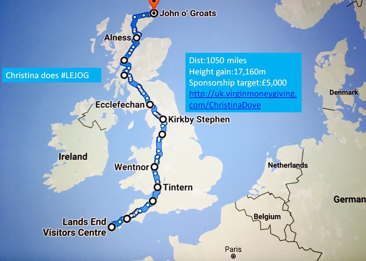ChristinaDove7's tweet photo. My commitment to #CSR- raise £5k for charity: cycle 1050 miles Land's End to John O'Groats in May. Pls RT #mmcimpact https://t.co/uXiiBtTnPk https://t.co/41ByOBzNLW