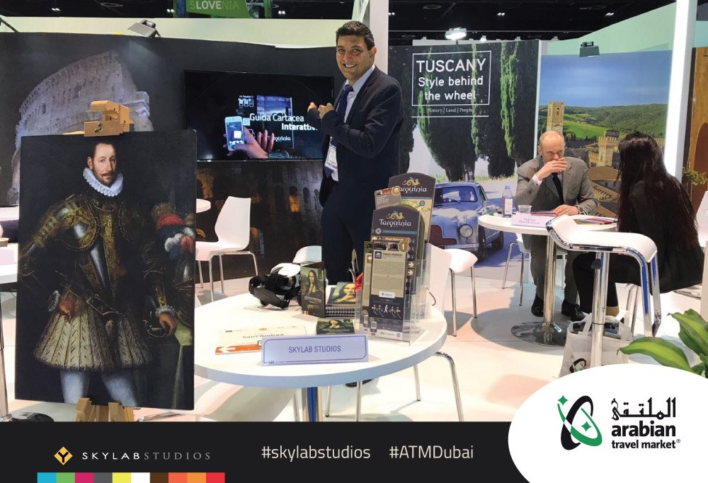 SkylabStudios_'s tweet photo. Ottimo successo per #Tarquinia @FiloDiretto in mostra @ATMDubai la sua segnaletica turistica con #QrCode e #ChipNFC #innovazione #cultura https://t.co/CBdFuqUJ4e