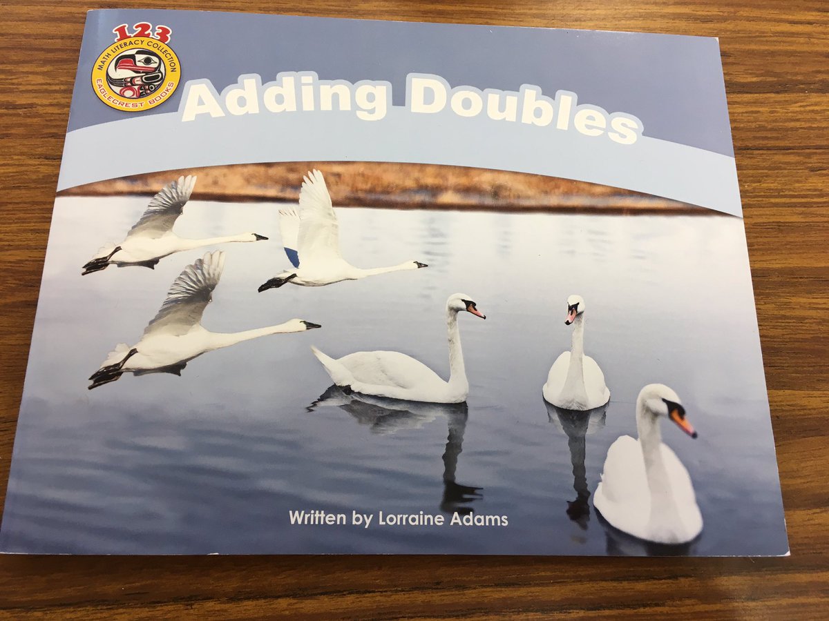 MrsSMorrish's tweet photo. Learning about doubles and creating our own math stories #mathliteracy #sd36learn #sd36abed #addingdoubles https://t.co/C0sWPwPMOy