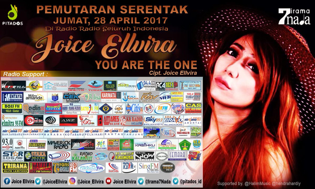 RBFMsulbar's tweet photo. #PemutaranSerentak
@JoiceEllvira - You Are The One 
📻🎧
#IndonesiaBagus
w/ @elin_1805 
MD @Shafar_Malolo 
Cc @Irama7Nada @pitados_id https://t.co/VO76GKU6Yp