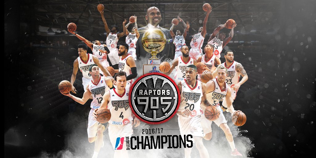 LourozMercader's tweet photo. Congratulations to #Mississauga's own @Raptors905 on winning the @nbadleague championships tonight! #RoadToTheSix #Conquer2017 https://t.co/apvgGifamJ