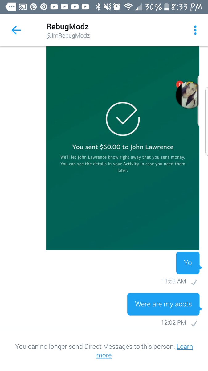mtc1996mtc's tweet photo. @ImRebugModz Is a fucking scammer i hope that piece of shit rots for fucking lying that asshole dont make me find out were you stay https://t.co/mcn0aTtyxo