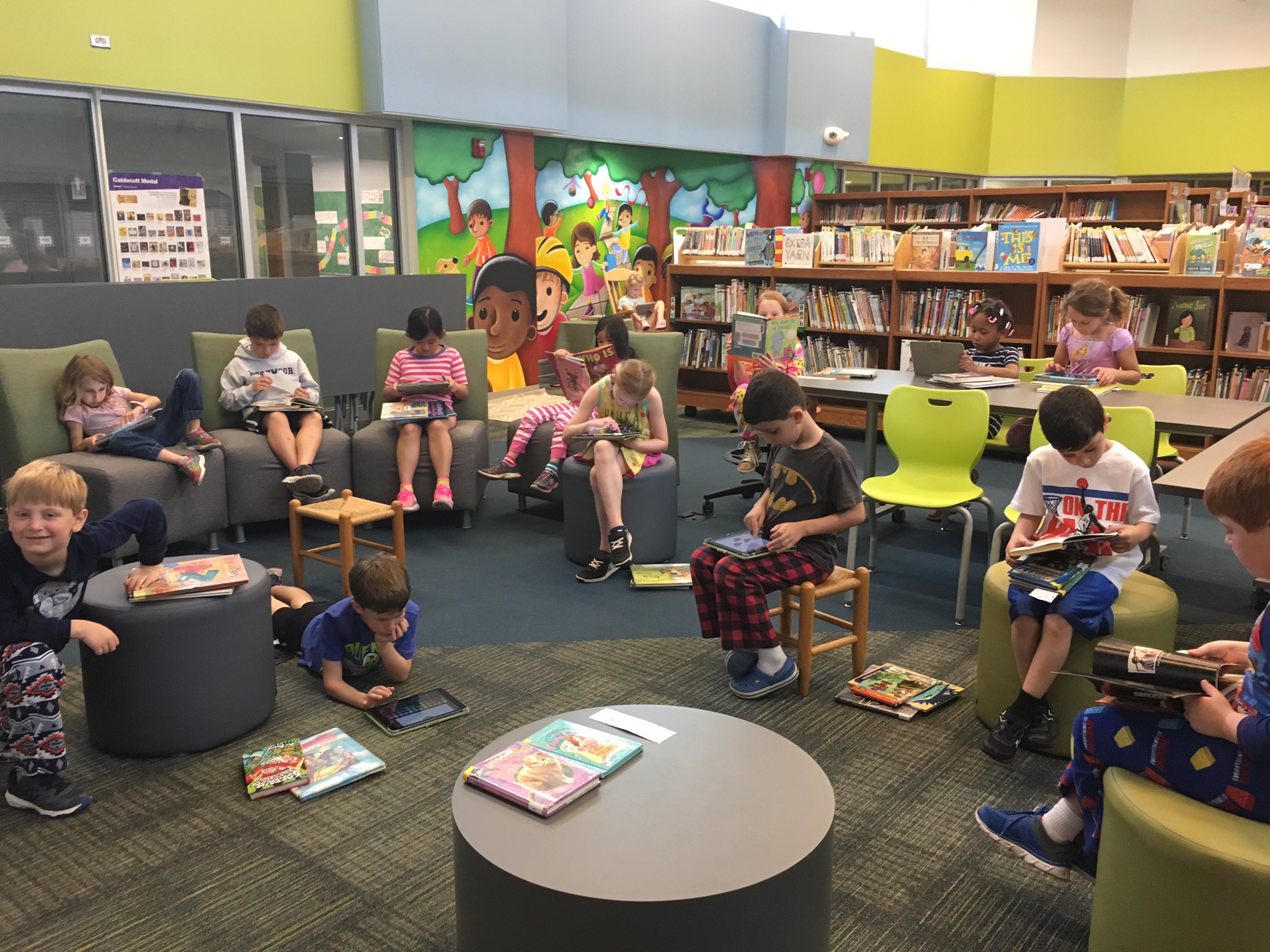 Elementary School Library Seating