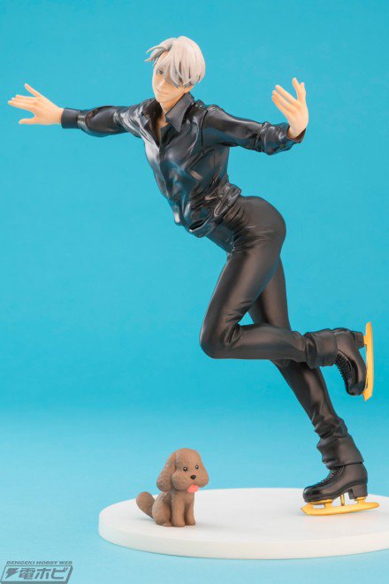 hobby_magazine's tweet photo. 『ユーリ!!! on ICE』氷上を華麗に舞うリビングレジェンド・ヴィクトルが #メガハウス から登場！
https://t.co/Gc5zWArD6o
#yurionice https://t.co/Wq5jWKjSY0