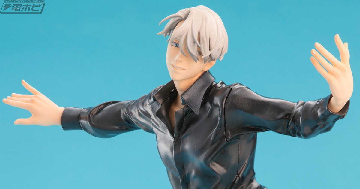 hobby_magazine's tweet photo. 『ユーリ!!! on ICE』氷上を華麗に舞うリビングレジェンド・ヴィクトルが #メガハウス から登場！
https://t.co/Gc5zWArD6o
#yurionice https://t.co/Wq5jWKjSY0