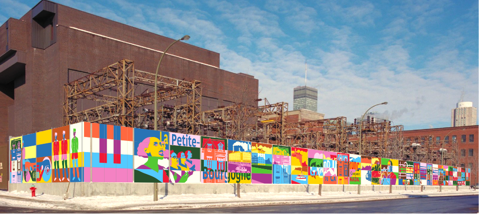 glavoie_intl's tweet photo. Parce que c'est vendredi, un peu d'#ArtUrbain (par @Roadsworth&amp; @MUmtl à #Montréal) Belle initiative @hydroquebec #VendrediArtUrbain #polmtl https://t.co/D5Q79QK1yI
