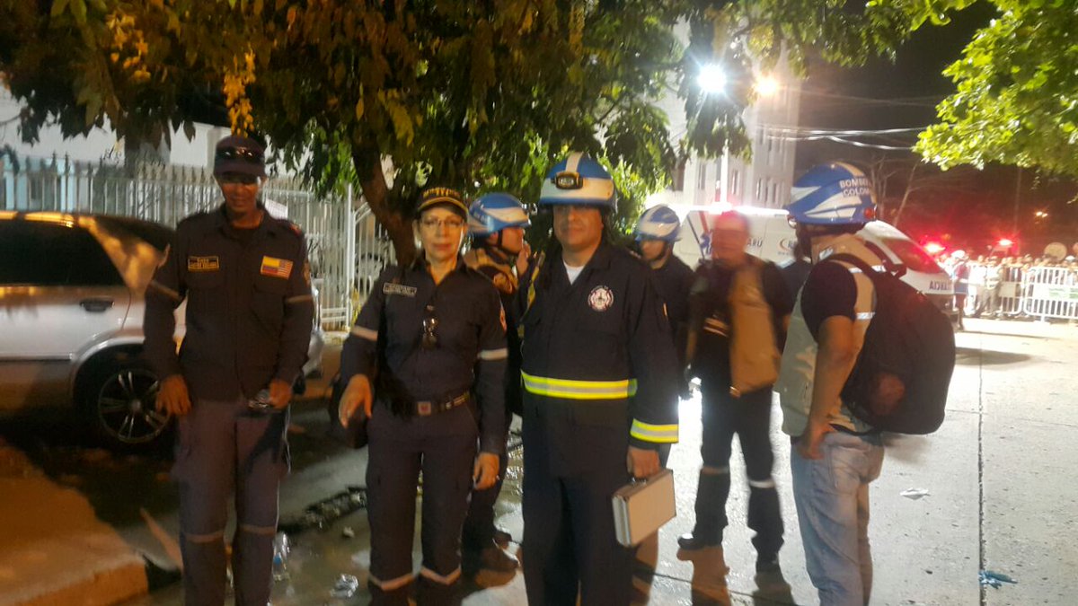 Director Nacional encabeza labores de búsqueda y rescate, desde el PMU (Puesto de Mando Unificado) por #EmergenciaCartagena