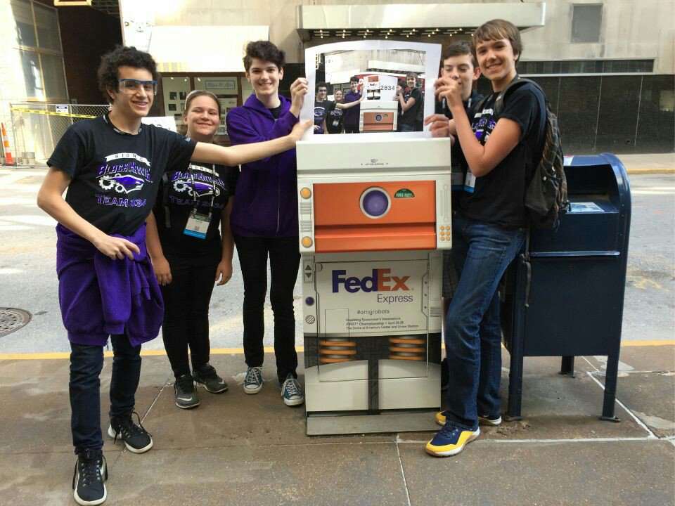 FRC2834's tweet image. RT #FedExContest #OMGrobots and #FRC2834