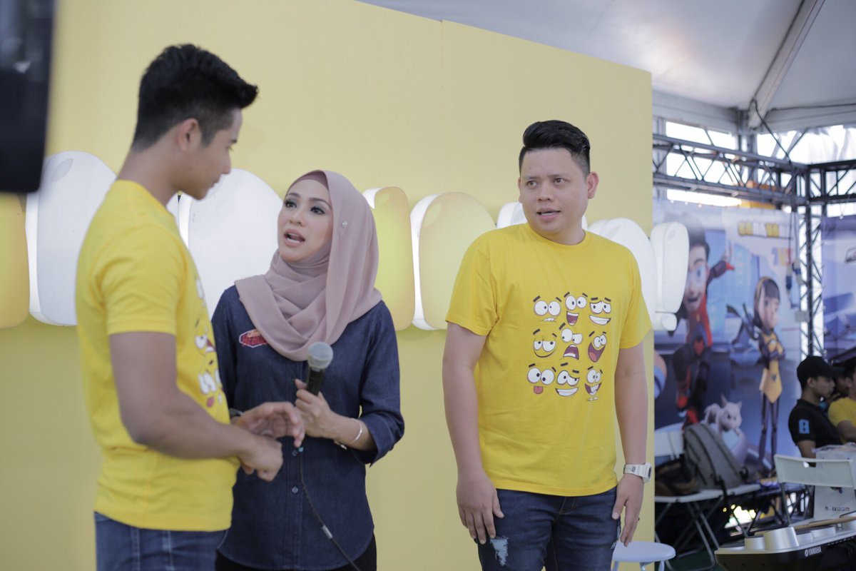 tv3malaysia's tweet image. Jom bawak keluarga anda ke Booth #Bananana , kerana pelbagai aktiviti hiburan bersama keluarga terdapat disini ! #JomHeboh2017