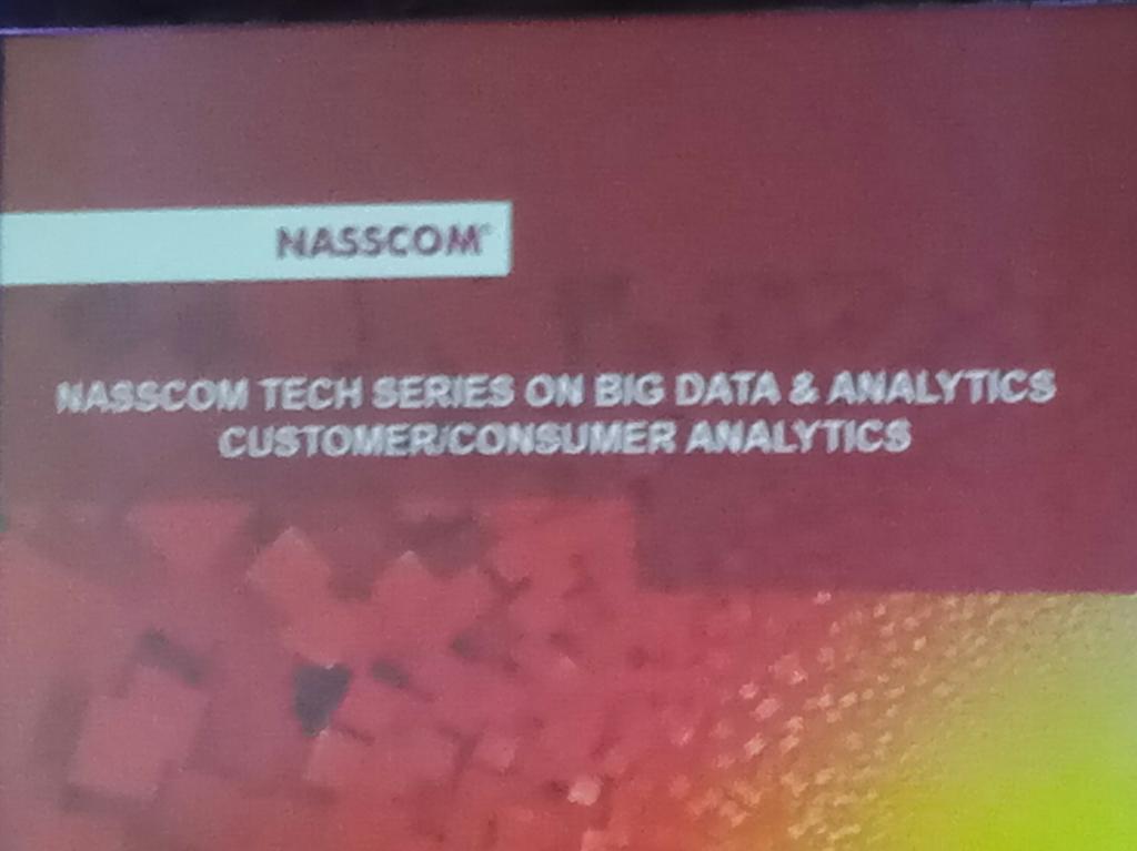 KiranVeigas's tweet photo. @HappiestMinds Gopi &amp; @secabhisekh  presenting #chatbots and Adv #augmentedsearch #AI @pprags07 at @nasscom Big Data Analytics Tech Series https://t.co/yq1ExmLA8m