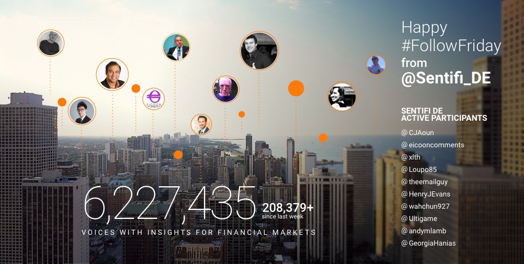 Sentifi_DE's tweet photo. Happy #FollowFriday to #SentifiInfluencers! Thanks for being great source of relevant #finance and #fintech insights! https://t.co/iWbtQygoWR