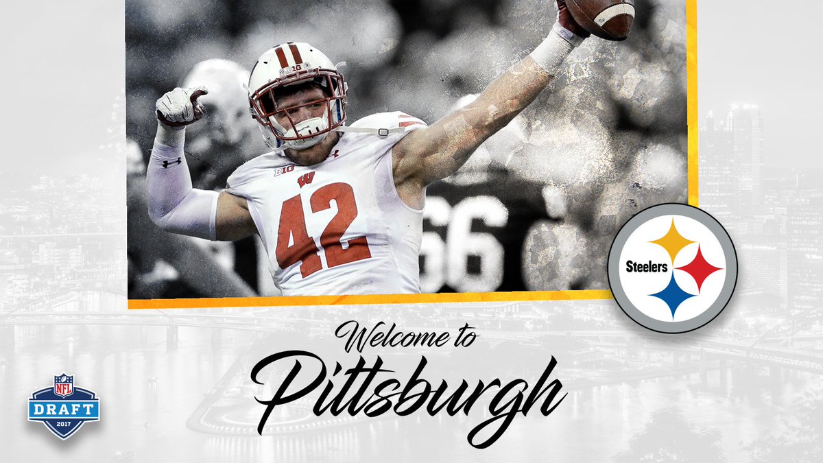 steelers's tweet photo. Welcome to the family, @_TJWatt! #HereWeGo https://t.co/o5gFGCZAre