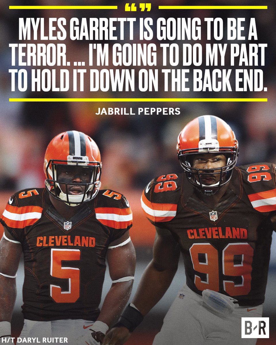 BleacherReport's tweet photo. Browns are up to something. https://t.co/eMnEDbPF3a